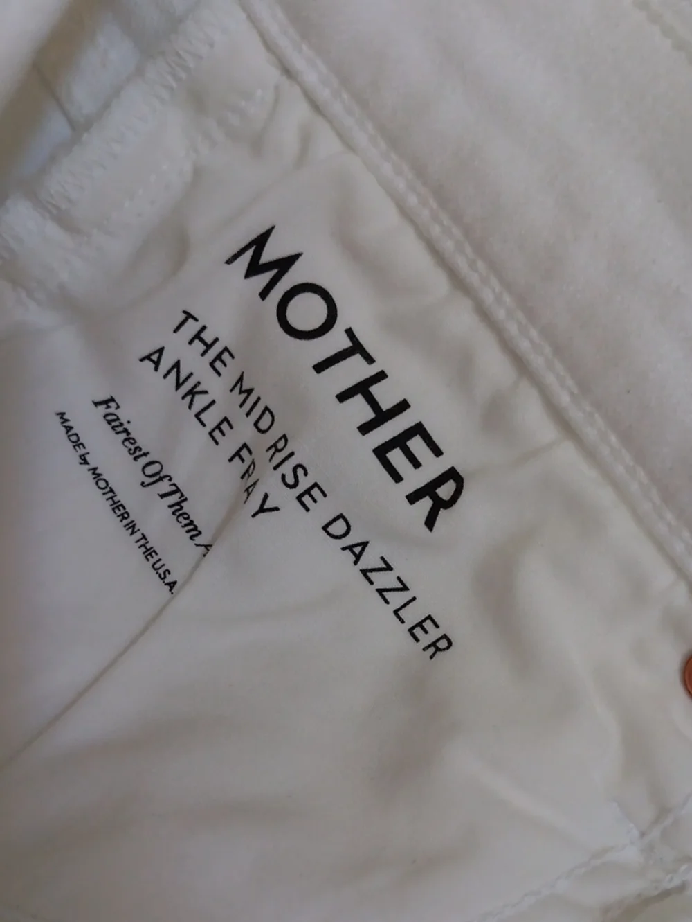 MOTHER..NEW!! MID RISE DAZZLER..SIZE 30 - Picture 5 of 9